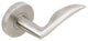 Air-Stream Lever Tubular Privacy, Satin Stainless Steel, 2-3/4" Backset