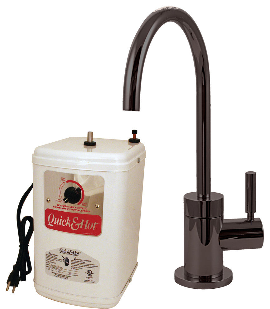 Contemporary 1-Handle Water Faucet, Oil Rubbed Bronze