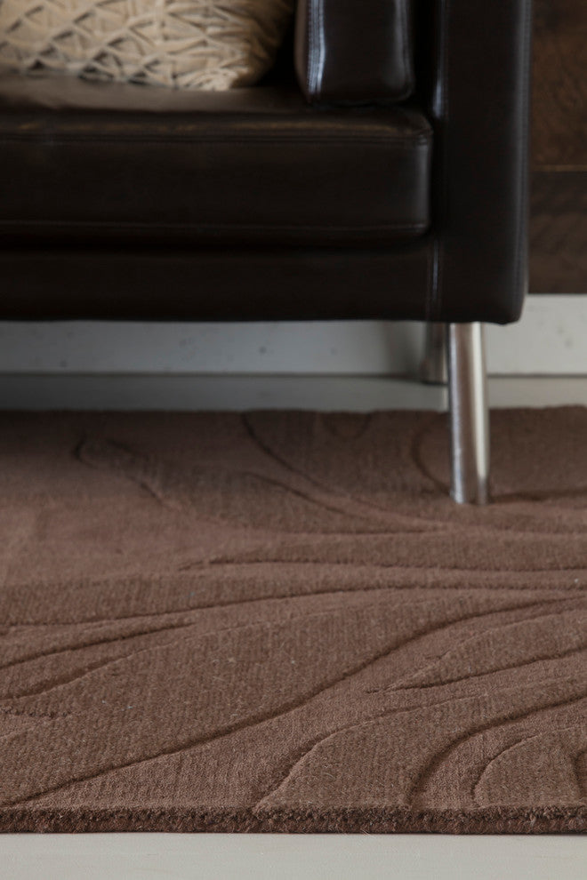 Jaipur Transitional Area Rug, Brown, 7'x10'