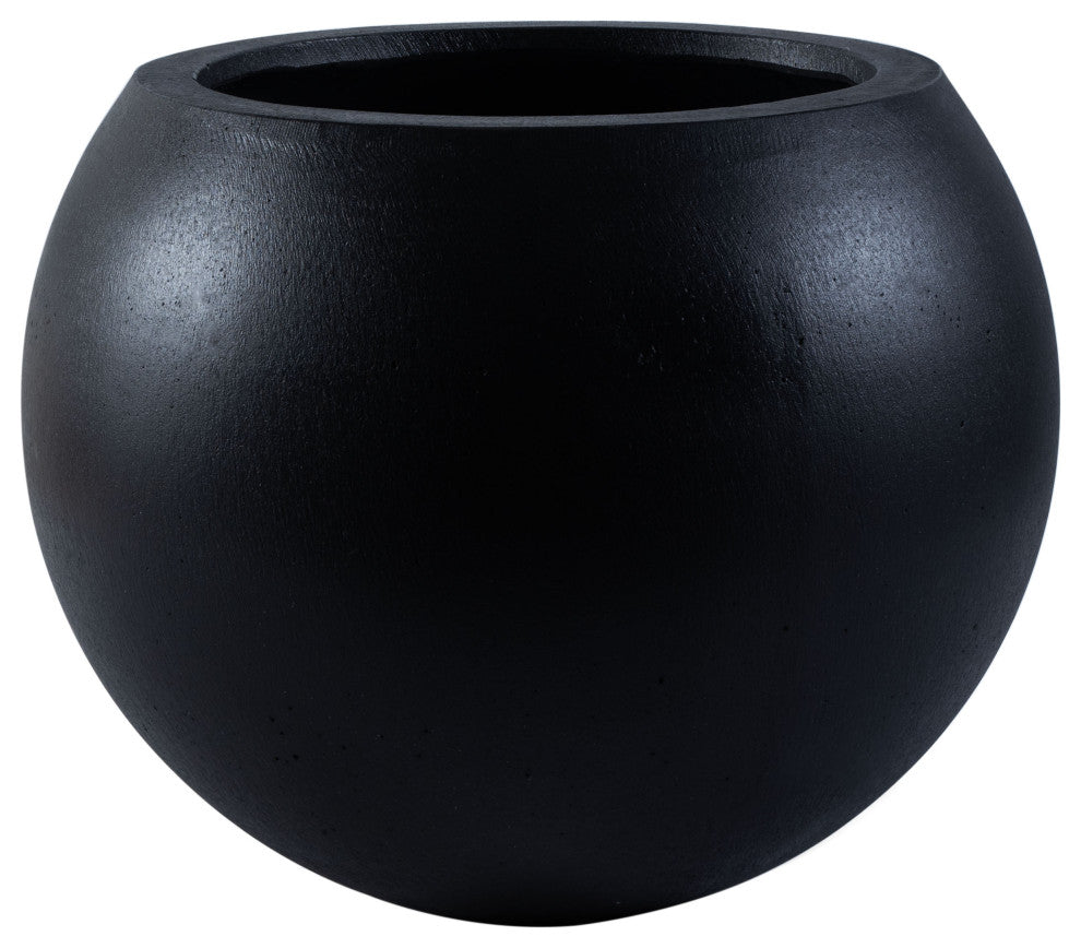 Safavieh Kenslia Outdoor Planter, Black