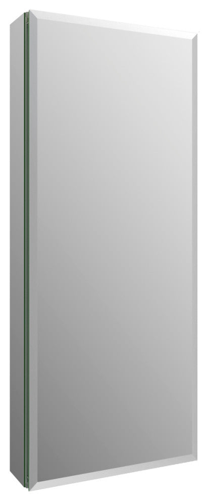 Fresca 15"Wx36"H Bathroom Medicine Cabinet With Mirrors, Beveled Edge
