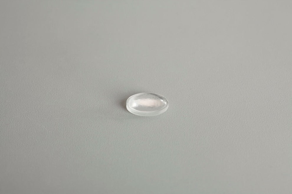 Round Adhesive Cabinet and Furniture Bumper Pads, 450 Pieces, Clear