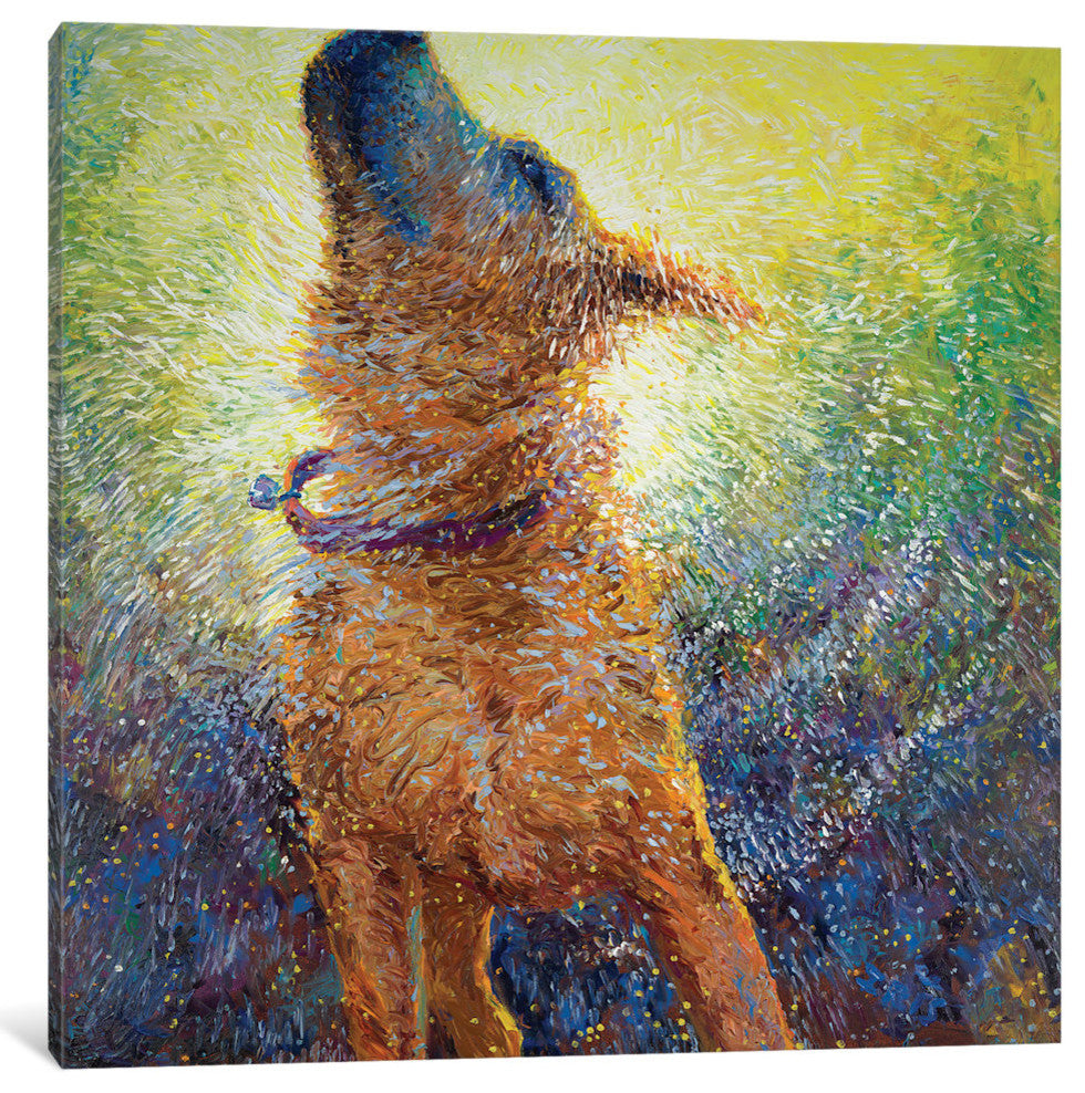 "Phoebe's Reign Gallery" by Iris Scott, 12"x12"x1.5"