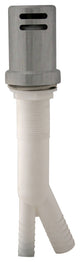 Air Gap Kit With Skirted Brass Cap, Satin Nickel