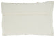 Rope Throw Pillow, Ivory, 12"x20", Poly Filled