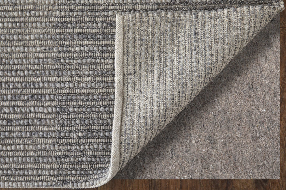 Herrick T8021 Modern/Casual Area Rug, Ivory/Gray, 3'6"x5'6"