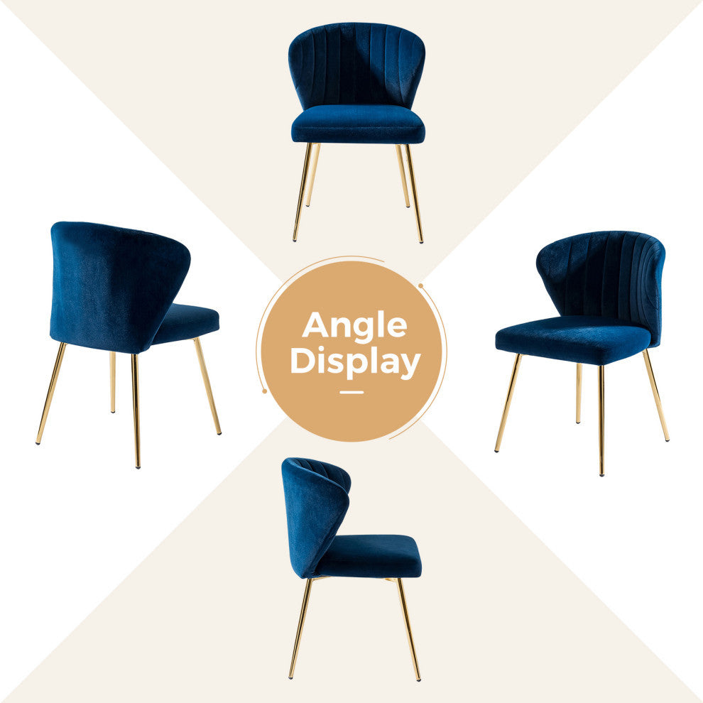 Milia Dining Chair, Navy