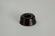 Recessed Adhesive Rubber Door Stops-BS17 .880"x.400"-72pcs, Black