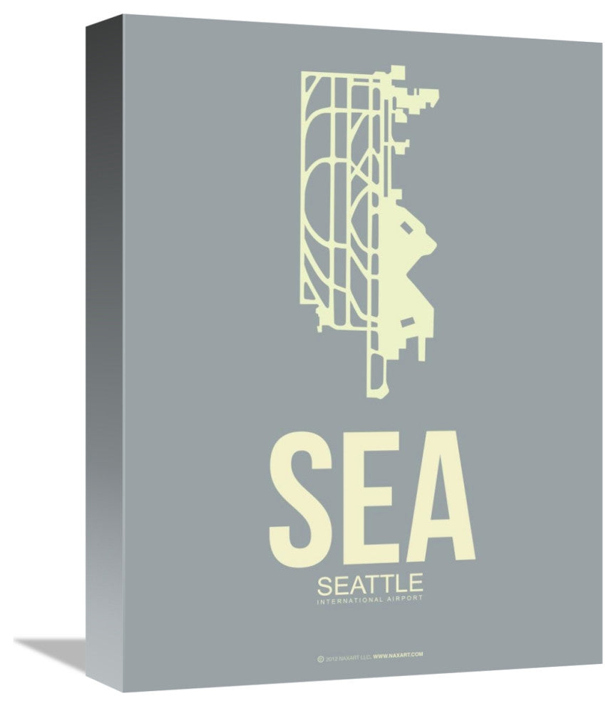 "SEA Seattle Poster 3" Fine Art Print