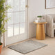 DKNY Pure Knots 2' x 3' Grey Modern Indoor Rug