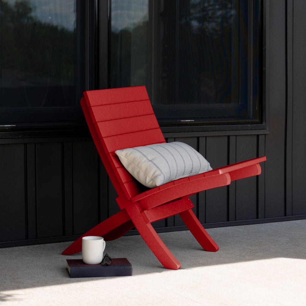 Haven Modern Side Chair, Boathouse Red
