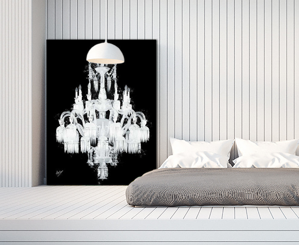 "Chandelier" Fine Art Canvas Print, 54"x72"