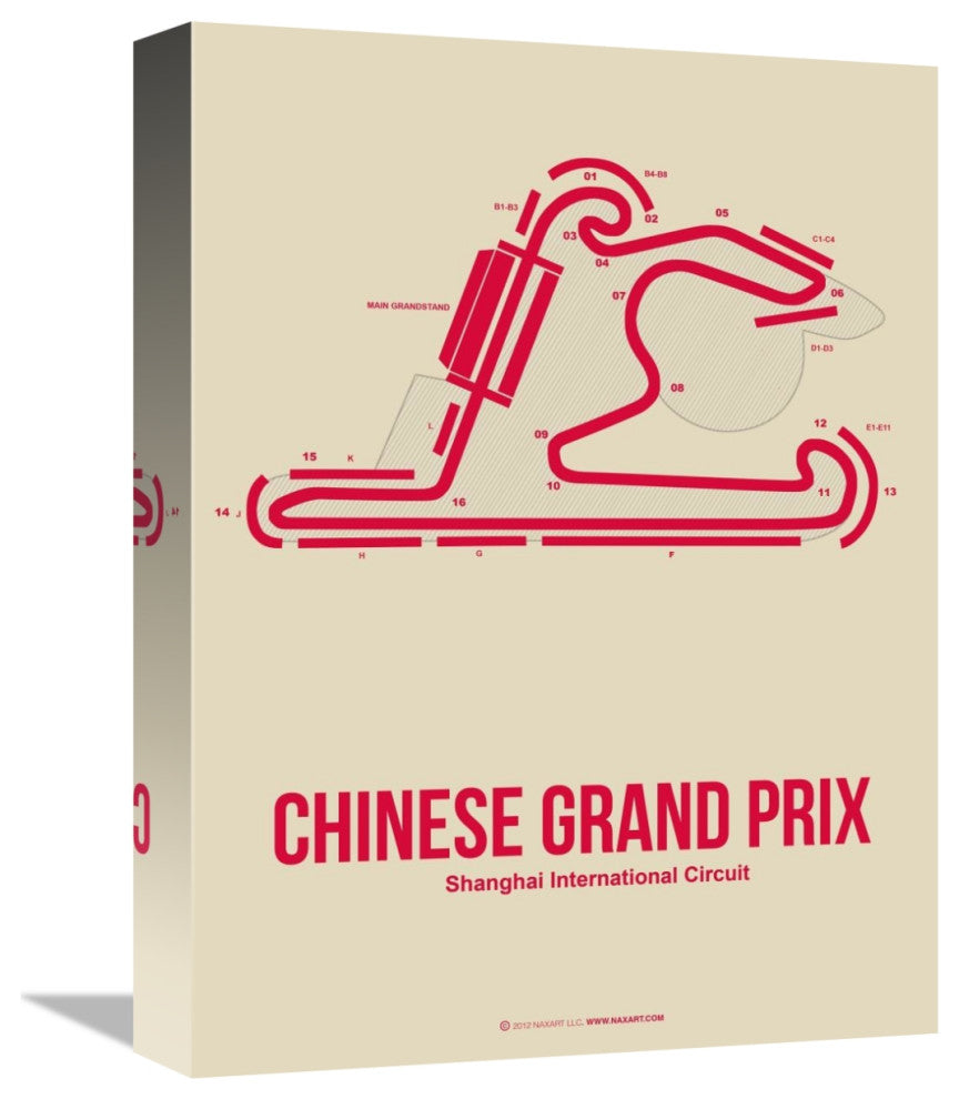 "Chinese Grand Prix 3" Fine Art Print