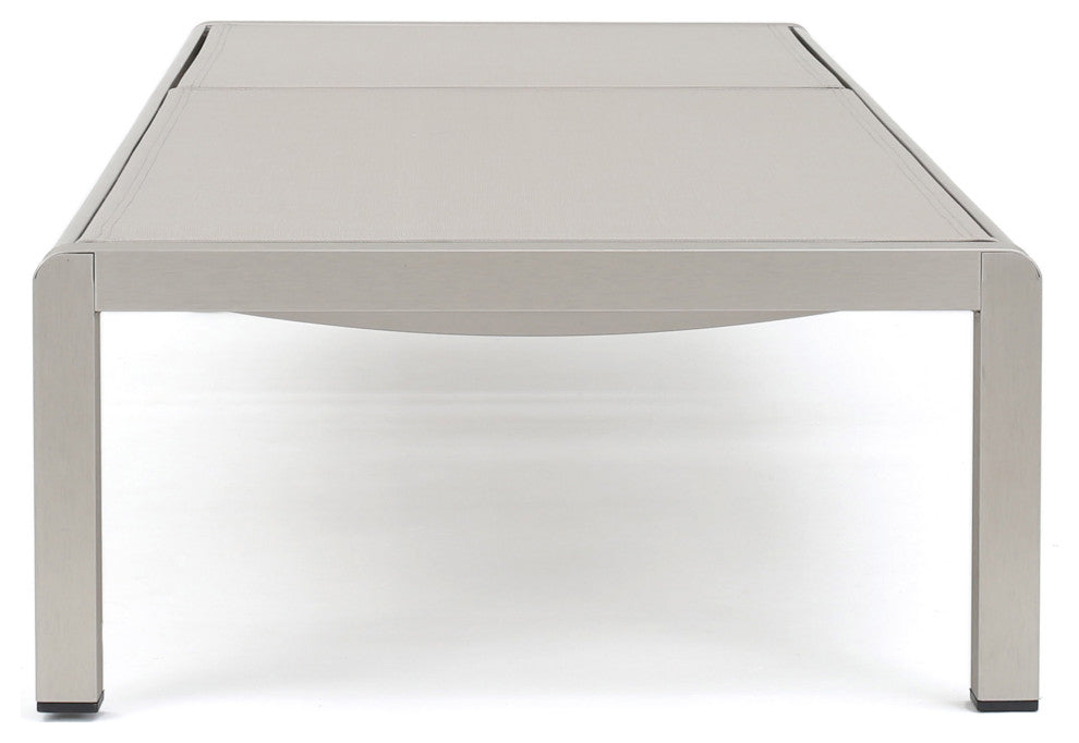 Coral Bay Outdoor Mesh Chaise Lounge, Set of 4