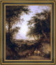 Henry John Boddington The Woodman's ChildrenFramed Premium Canvas Print, 16"x20"
