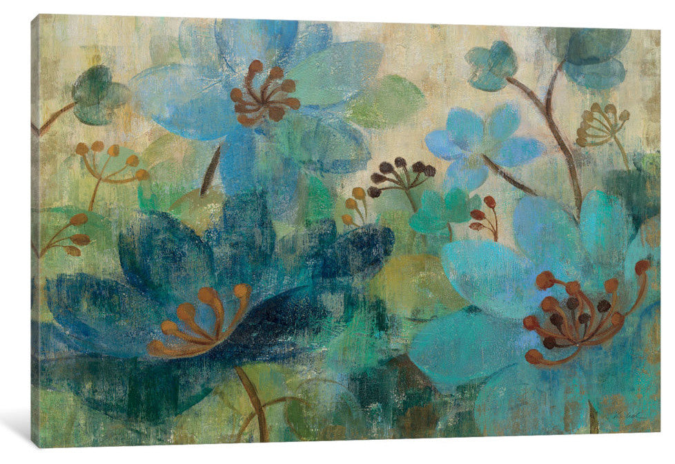"Peacock Garden Gallery" by Silvia Vassileva, 18x12x1.5"