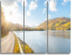 "Stunning Autumn Mountains Canada" Metal Wall Art, 3 Panels, 36"x28"