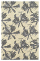 Kaleen Hand-Tufted Pastiche Gray Wool Rug, Gray, 9'x12'
