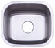 Gourmetier Undermount Single Bowl Kitchen Sink, Brushed