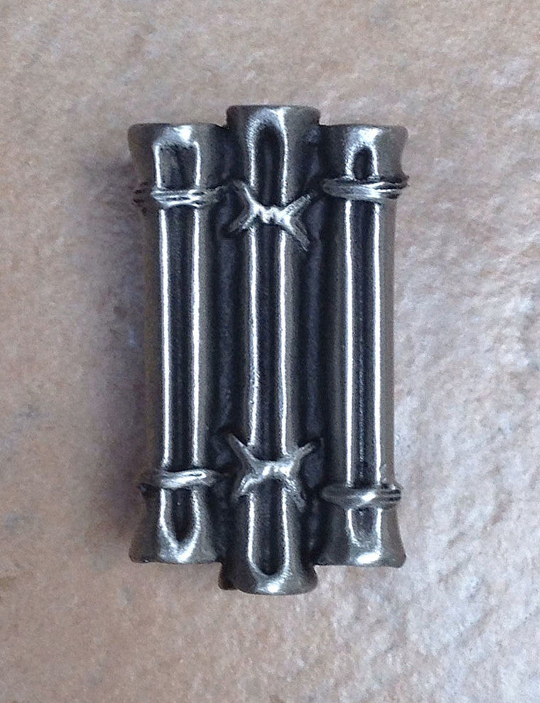 Bamboo Knob, Antique Bronze