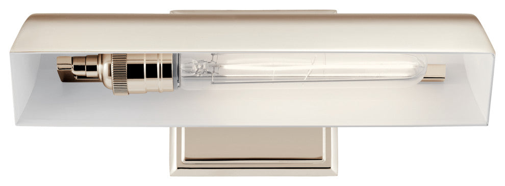 Carston 1 Light Picture Light, Polished Nickel, 12"