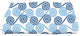 Rip Curl, Geometric Print Bath Towel, Blue
