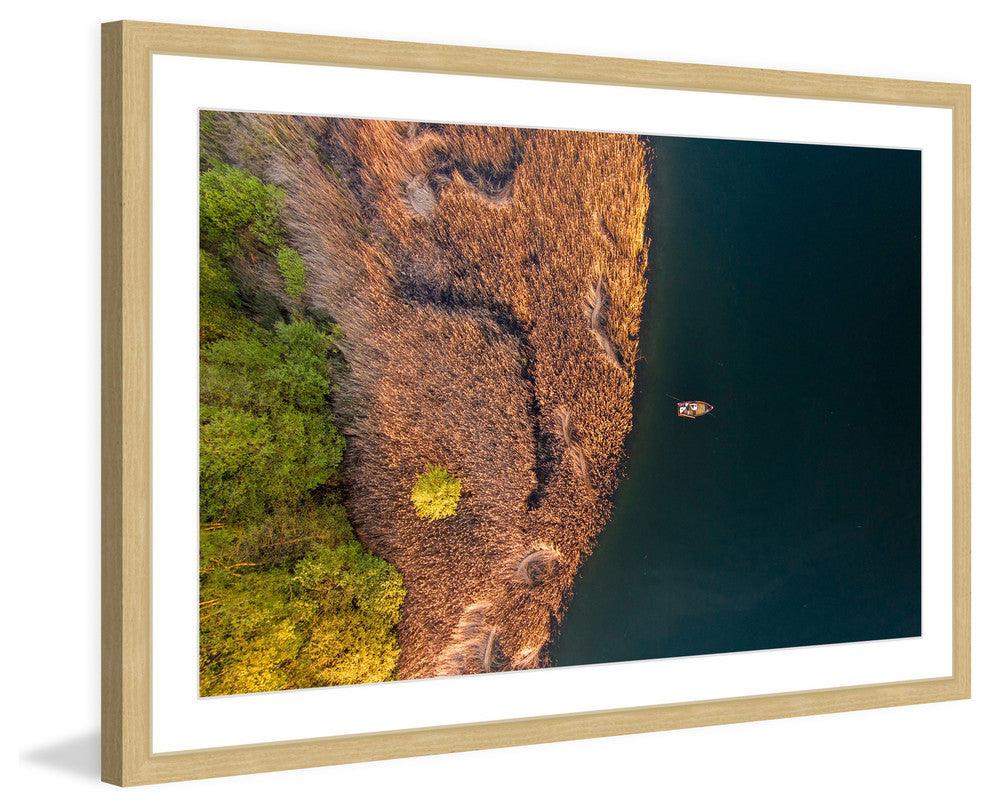 "That View" Framed Painting Print by Karolis Janulis