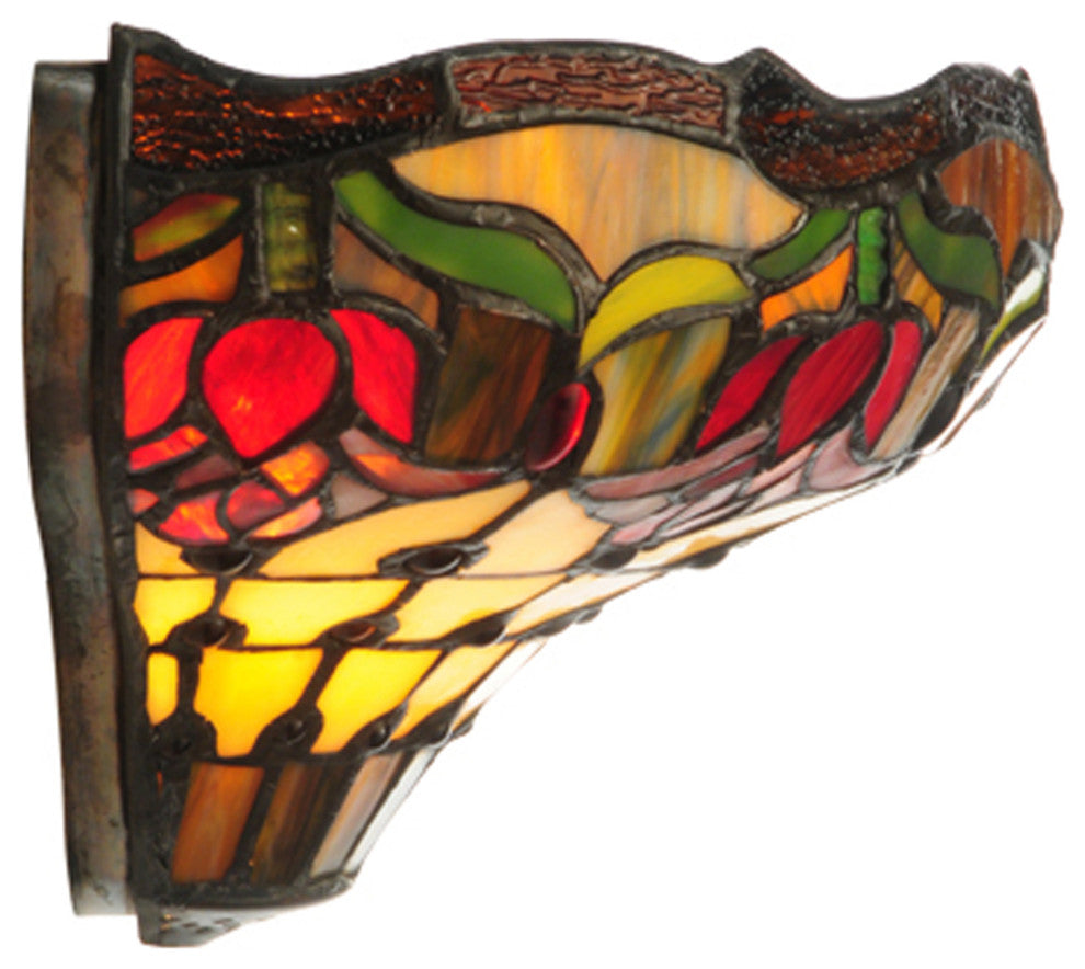 14W Colonial Tulip Wall Sconce