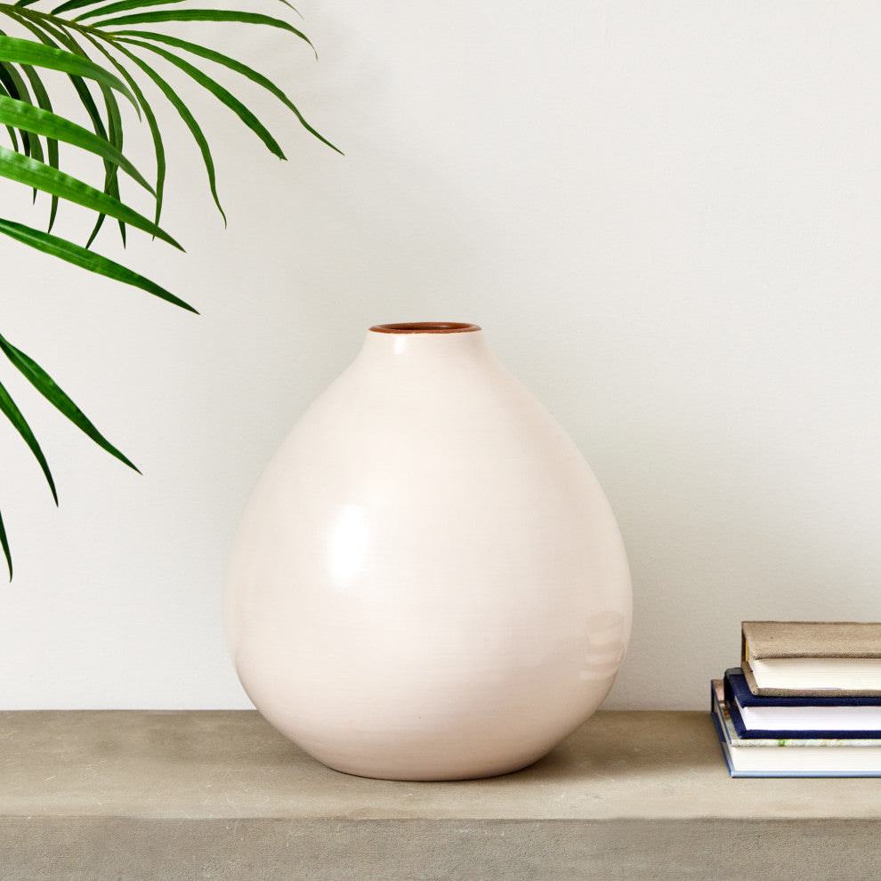Lucela White Medium Vase