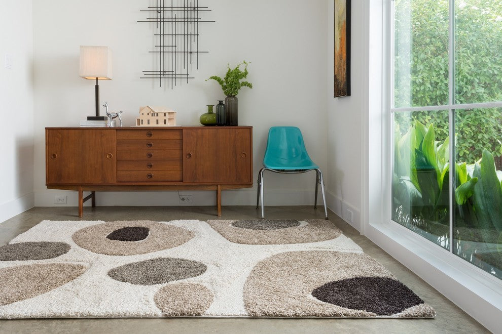 Loloi Enchant Collection, Ivory and Multi, 2'3"x3'9"