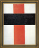 Kazimir Malevich Suprematism - 20" x 25" Framed Premium Canvas Print