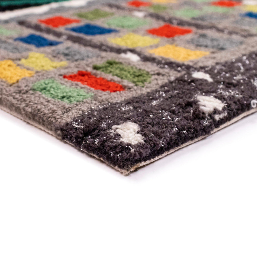 Frontporch Holiday Ice Dogs Indoor/Outdoor Rug Multi 2'6x4'