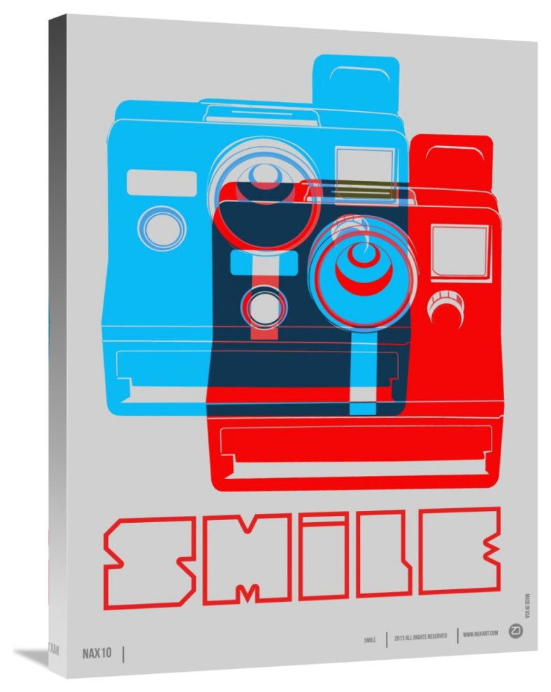 "Smile Polaroid" Poster Fine Art Print