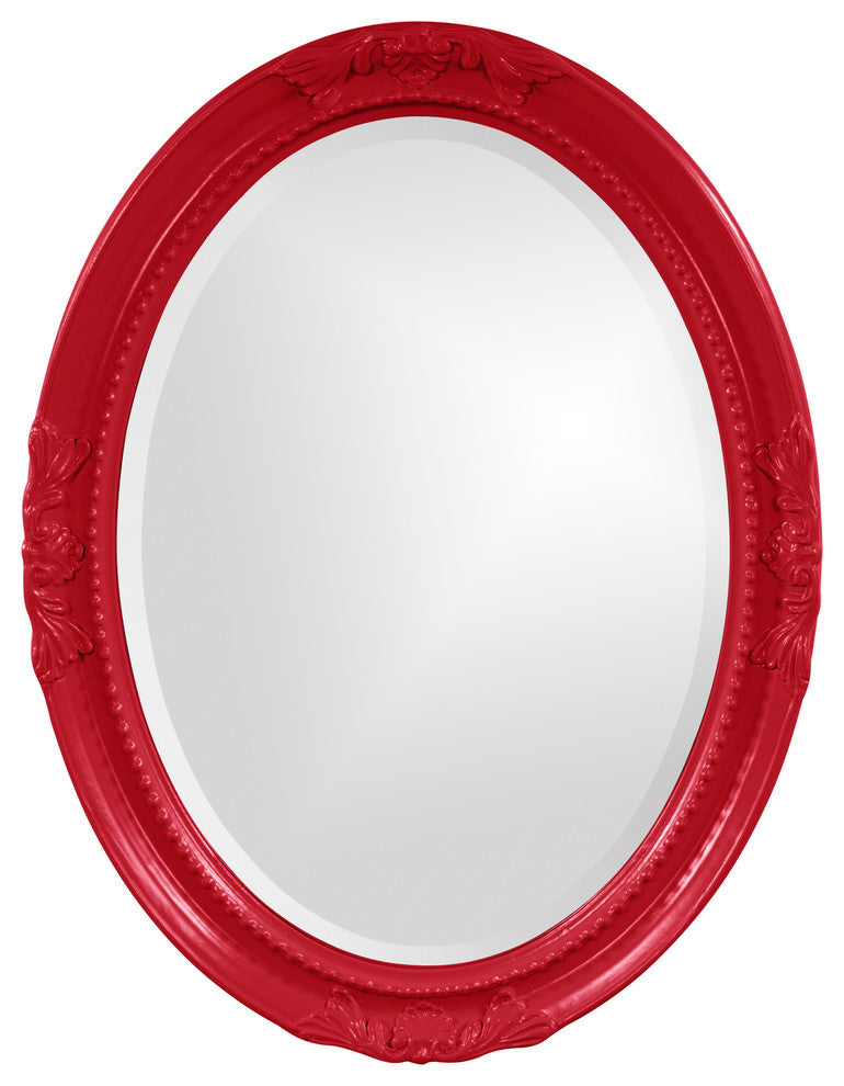 Queen Ann Mirror, Red