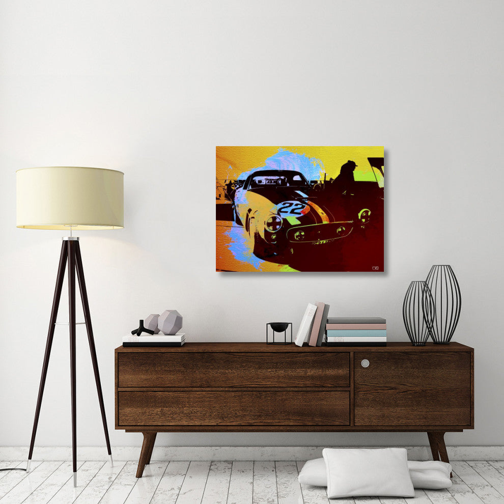 "Ferrari Watercolor" Fine Art Print