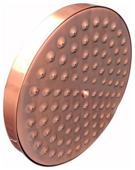Juno Antique Red Copper 8" Bathroom Rainfall Shower Head