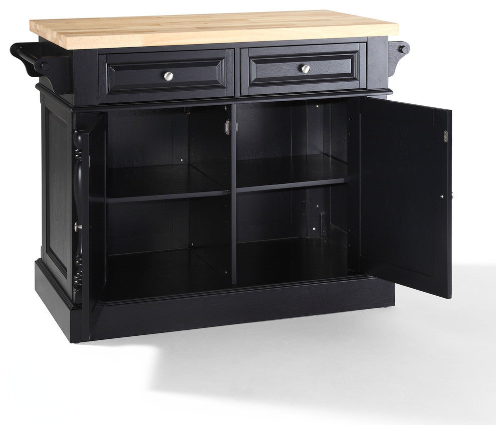 Butcher Block Top Kitchen Island