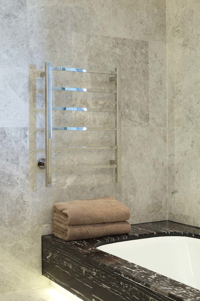 Cubic 6 Bar 21" Straight With PTSelect, Polished Stainless Steel