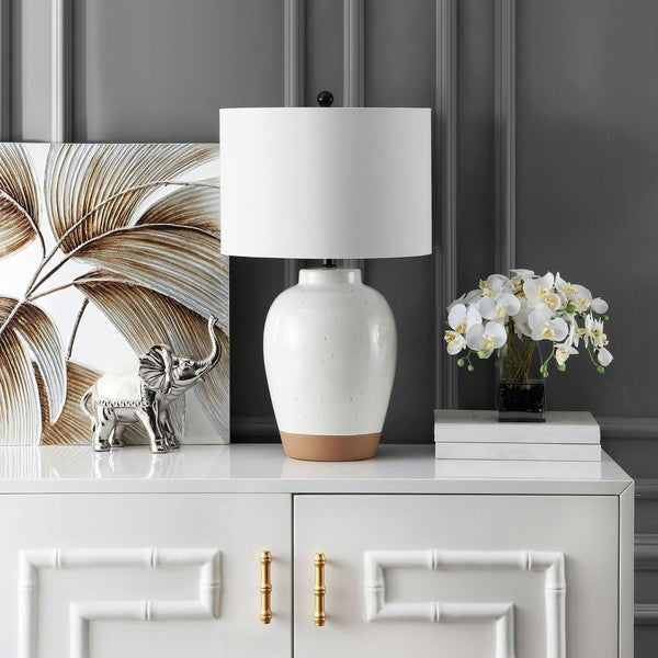 Safavieh Portcia Table Lamp Ivory