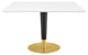 Zinque 47" Square Dining Table