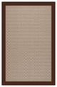 Zoe-Grassy Mountain Machine Tufted Rectangle Rug, Brown, 5'x8'