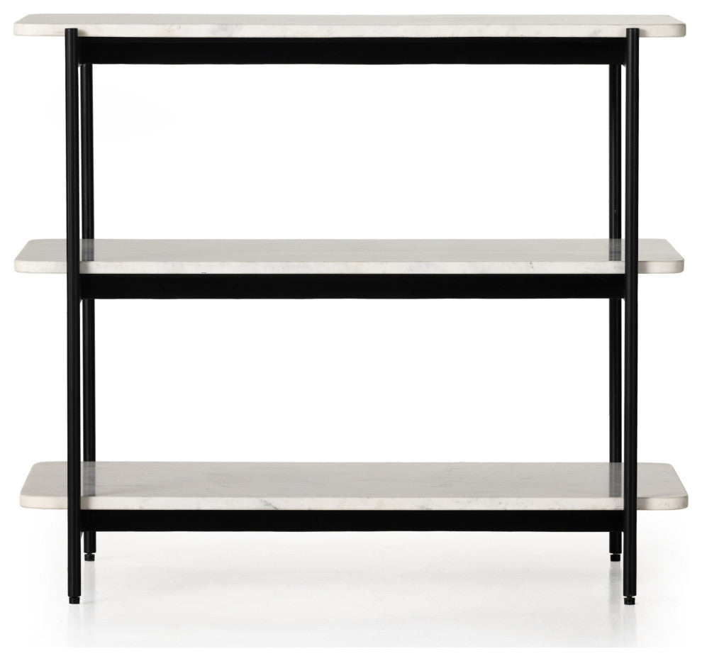 Jasper Nightstand-Iron Matte Black