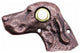 Dog Head Door Bell, Antique Copper