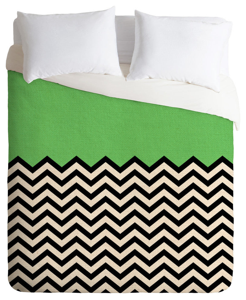 Deny Designs Bianca Green This Way Duvet Cover - Lightweight