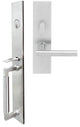 Copenhagen Lever, Mortise Entry Handleset, RHR, Satin Stainless Steel
