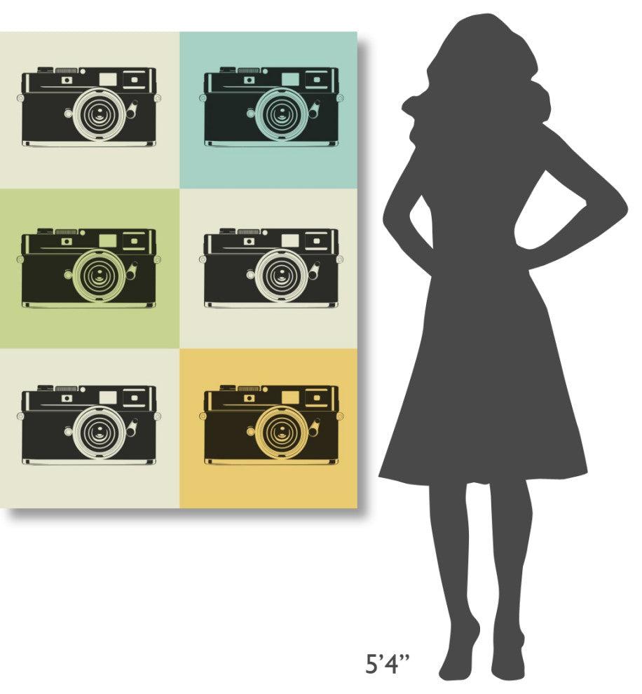 "Camera Grid" Poster Fine Art Print