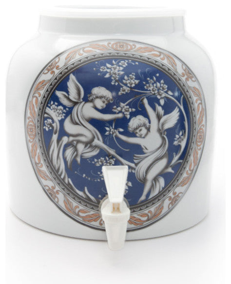 Goldwell Designs Blue Angels Design Water Dispenser Crock
