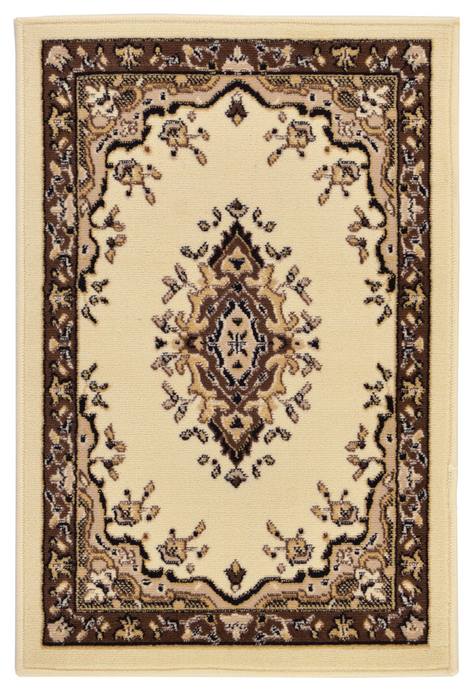Unique Loom Ivory Washington Reza 2' 2 x 3' 0 Area Rug