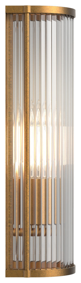 Astro Avignon Round 375, Dimmable Indoor Wall Light (Antique Brass)