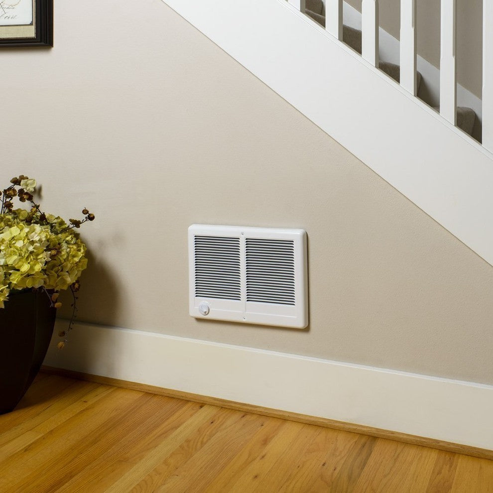 Cadet 67527 Com-Pak Twin Double Fan Forced Wall Heater, White, 4000W, 16.7 Amp